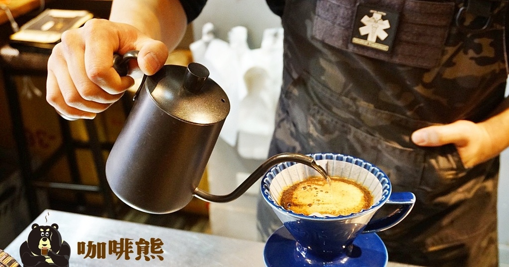 【永和咖啡廳】咖啡熊 手沖咖啡只要100元｜可外送的永安市場美食、飲料推薦 @PEKO の Simple Life