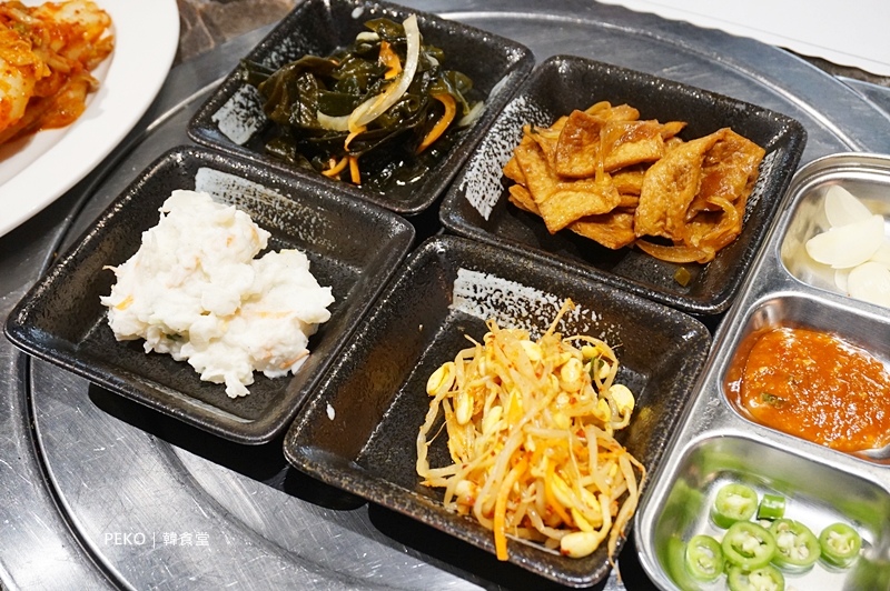 韓國烤肉,韓式料理,台北韓式料理,南京復興美食,韓國豬腳,南京復興韓式料理,韓食堂,韓式涼麵,韓食堂菜單 @PEKO の Simple Life