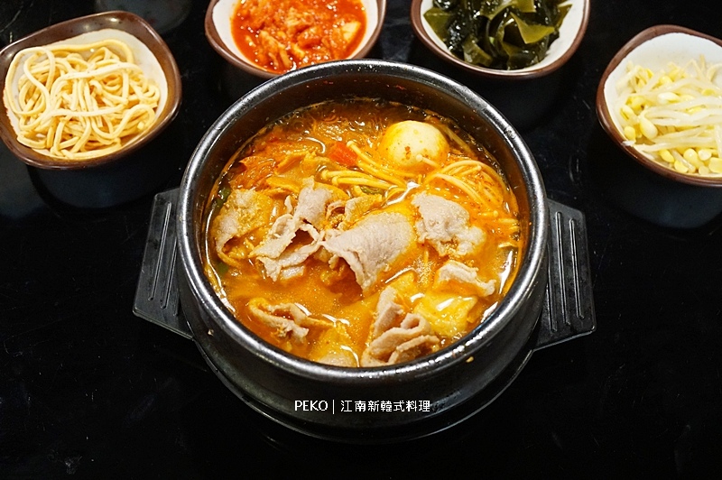 中和美食,景安美食,中和韓式料理,江南新韓式料理,江南新韓式料理菜單,景安韓式料理,炒碼麵 @PEKO の Simple Life