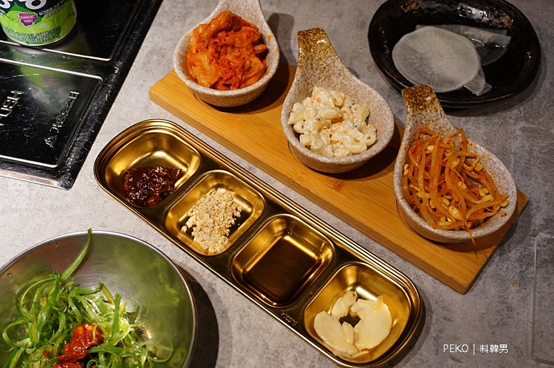 台北韓式料理,東區韓式料理,東區韓式烤肉,料韓男,料韓男菜單 @PEKO の Simple Life