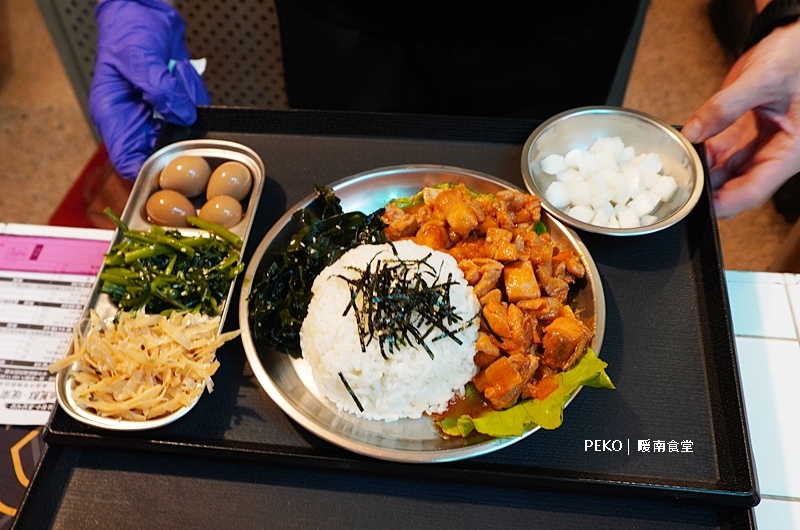高雄美食,高雄韓式料理,暖南食堂,油蔥酥韓國烤肉,暖南食堂菜單,苓雅區美食 @PEKO の Simple Life