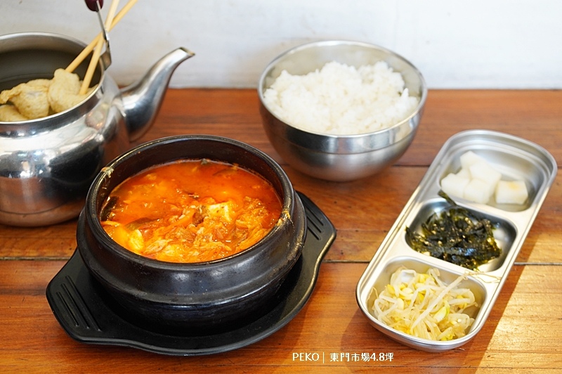 【新竹韓式料理】東門市場4.8坪-韓式拌飯、魚板串、泡菜鍋｜菜單 @PEKO の Simple Life