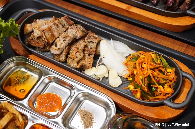 八色烤肉,信義區韓式料理,台北101美食街,八色烤肉mini菜單,信義線美食,八色烤肉mini @PEKO の Simple Life