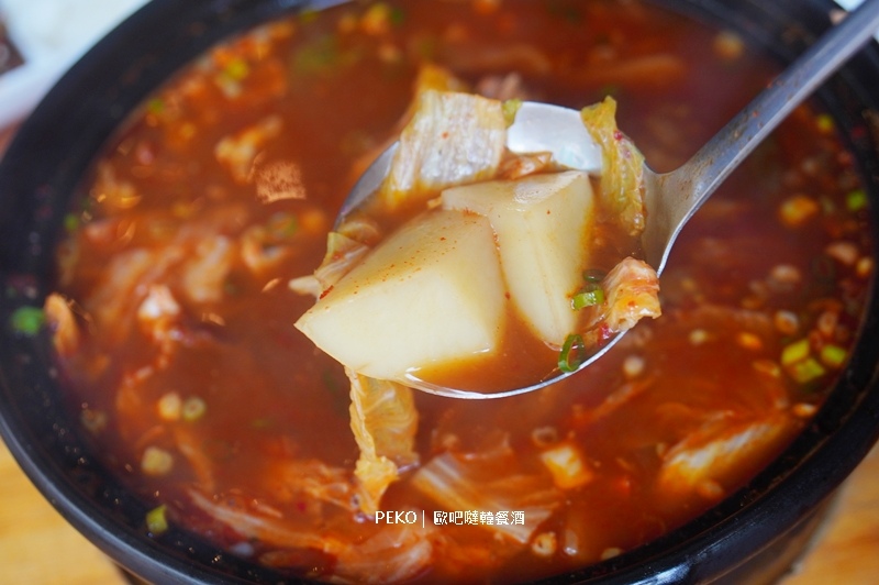 韓式炸雞,馬鈴薯排骨湯,台北韓式料理,歐吧噠,歐吧噠菜單 @PEKO の Simple Life