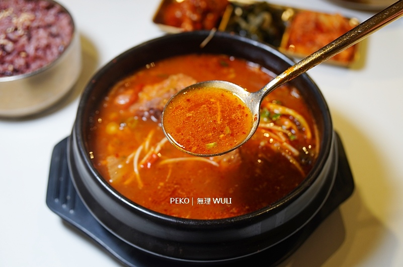 WULI菜單,馬鈴薯排骨湯,台中美食,台中韓式料理,台中西區美食,WULI @PEKO の Simple Life