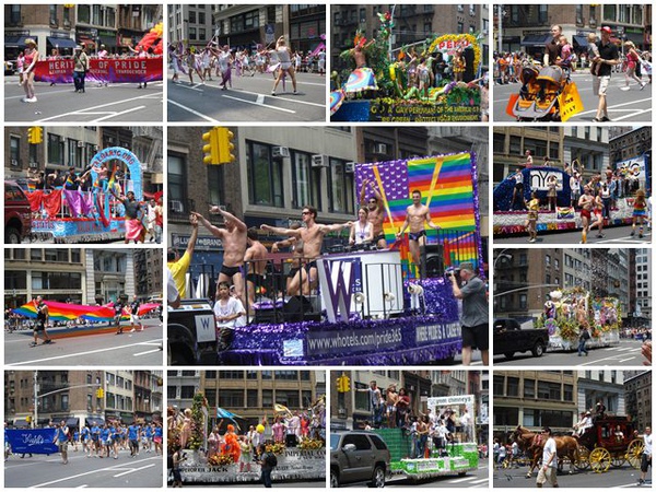 【紐約】爭奇鬥艷 熱鬧非凡的同性戀大遊行 NYC Pride March @PEKO の Simple Life